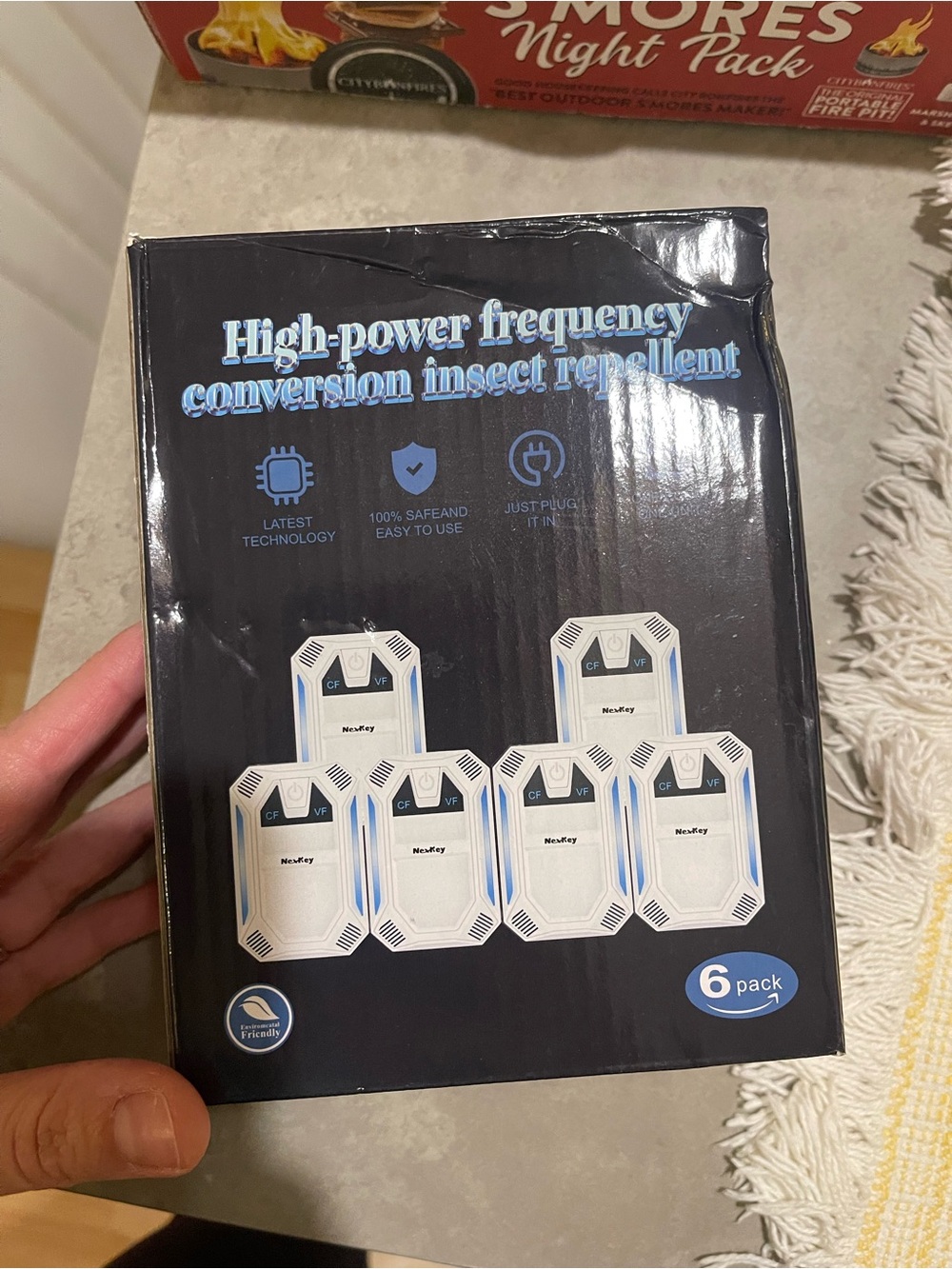 Mieka White and Blue Electronic Insect Repellent Plug-In (6-Pack)